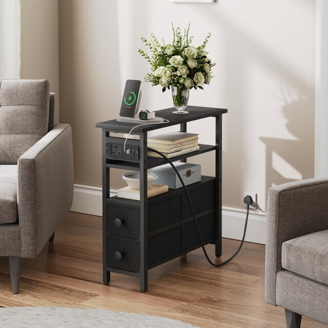 Side Table with Storage