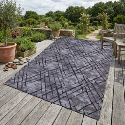 Geometric Indoor / Outdoor Area Rug