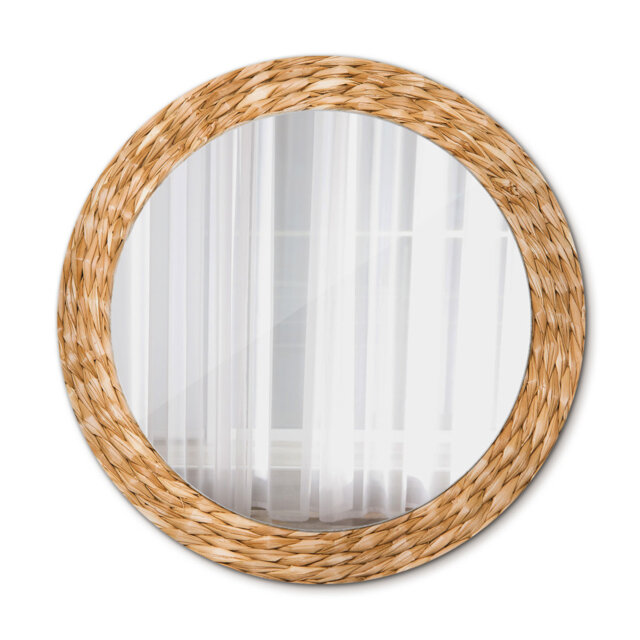 Huldar Glass Flat Wall Mirror