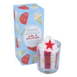 Jelly And Ice Cream Scented Jar Candle
