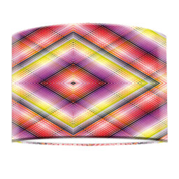 Encanto 29cm H Paper Drum Lamp Shade ( Screw On )