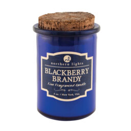 Northern Lights Vanilla Scented Tumbler Candle with Glass Holder