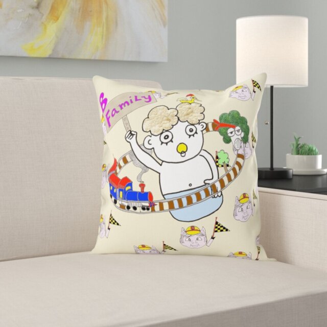 Clement Square Throw Cushion