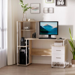 Metal Base Computer Desk