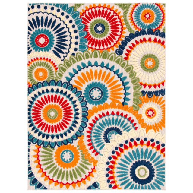 Geometric Indoor / Outdoor Area Rug