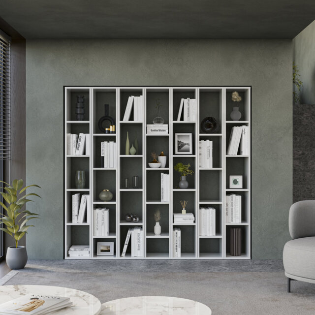 Lyon 182cm H x 197cm W Library Bookcase