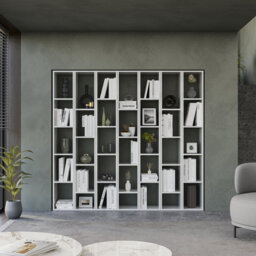 Lyon 182cm H x 197cm W Library Bookcase