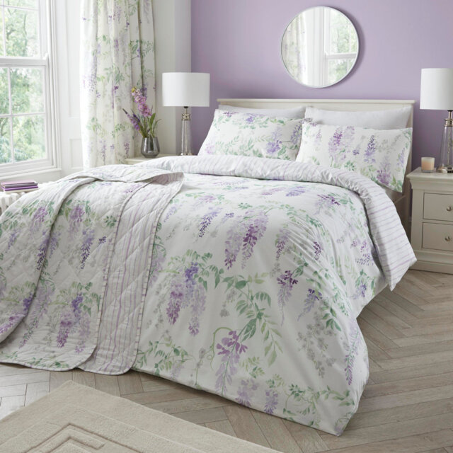 Polyester Floral Bedspread