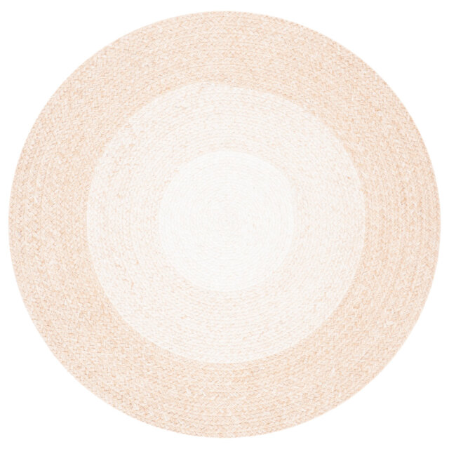 Round Alphee Hand Woven Indoor / Outdoor Area Rug