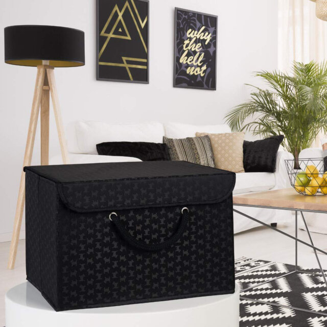 Marlow Home Co. Fabric And Canvas Storage Fabric Decorative Bin