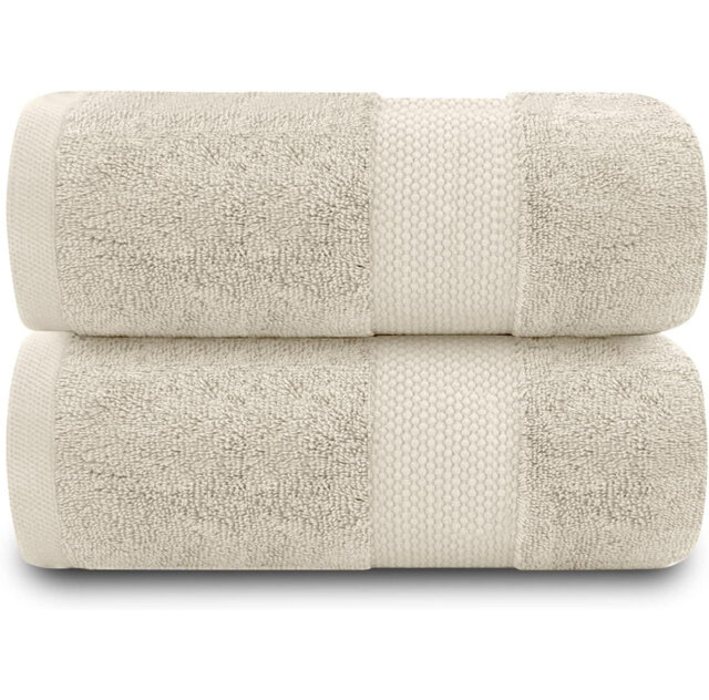 Miami Standard Cotton 700 GSM Bathroom Towel Set, Ultra Soft, Plush & Highly Absorbent Hand Towels, Bath Towels & Bath Sheets