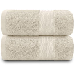 Miami Standard Cotton 700 GSM Bathroom Towel Set, Ultra Soft, Plush & Highly Absorbent Hand Towels, Bath Towels & Bath Sheets