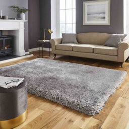 Montana area rug Hand Tufted Rectangle Silver