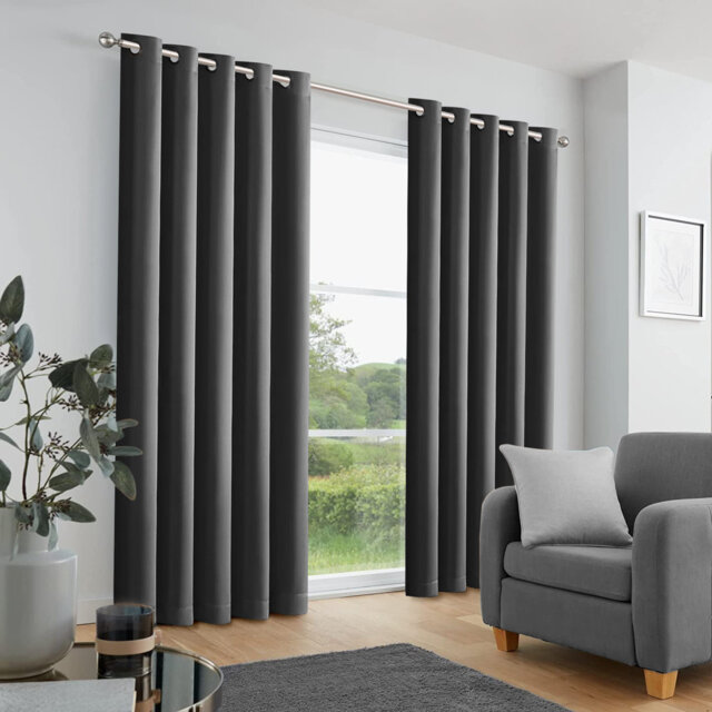Trina Polyester Blackout Curtain