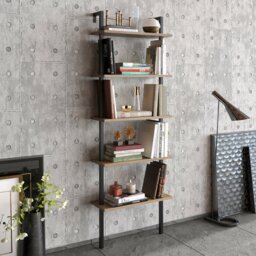 Innes 174cm H 60cm W Bookcase