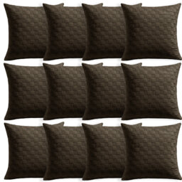 Aspire Homeware Embossed Square Velvet Cushion Covers