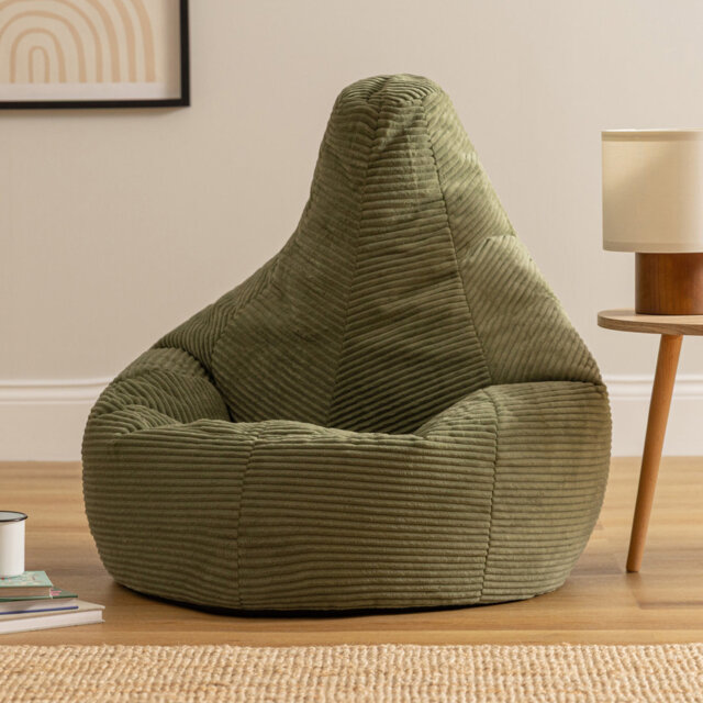 Dalton Corduroy Recliner Bean Bag