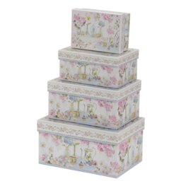 Garden Cardboard 4 Piece Box Set