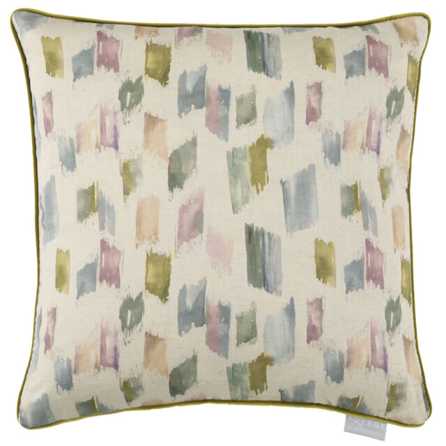 Arwen Feathers Abstract Square Scatter Cushion Cushion With Filling