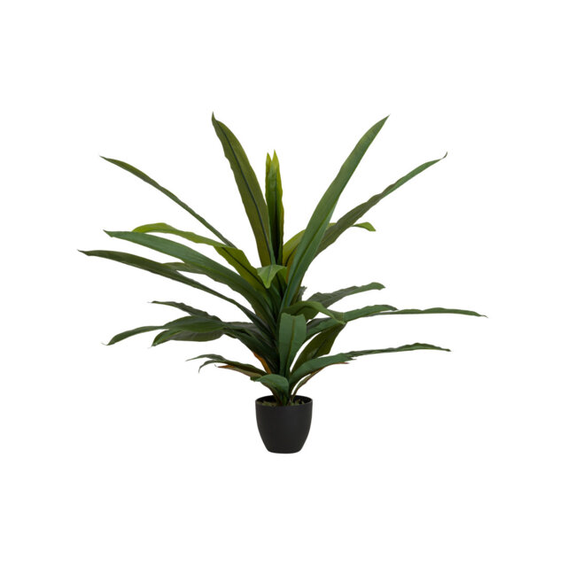 21cm Faux Banana Leaf Plant in Pot