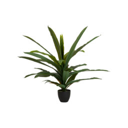 21cm Faux Banana Leaf Plant in Pot