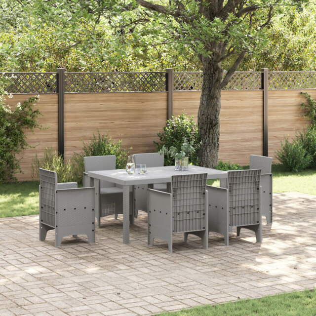 Garden Table Poly Rattan