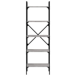 Gullickson 56cm W Steel Etagere Bookcase