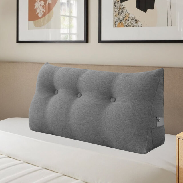 Bed Wedge Backrest Pillow