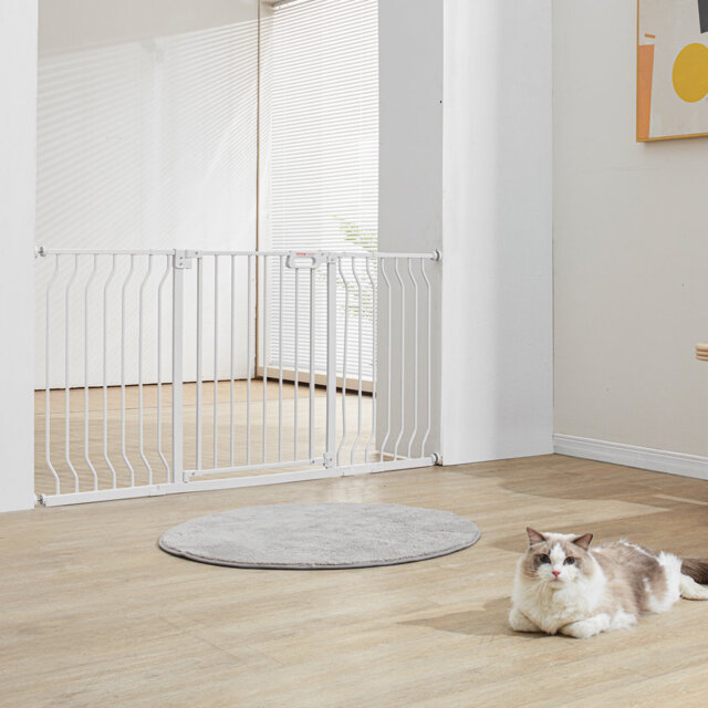 Metal Pressure Mounted Pet Gate
