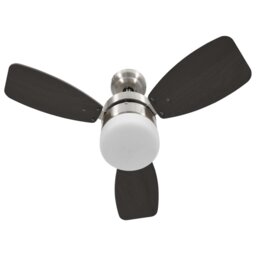 Burrell 76cm Ceiling Fan with LED Lights