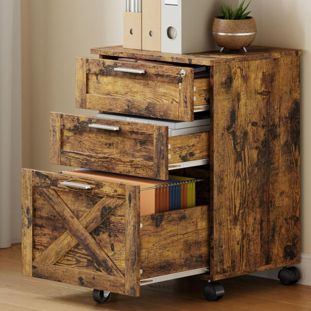 48cm Wide 3 -Drawer File Cabinet