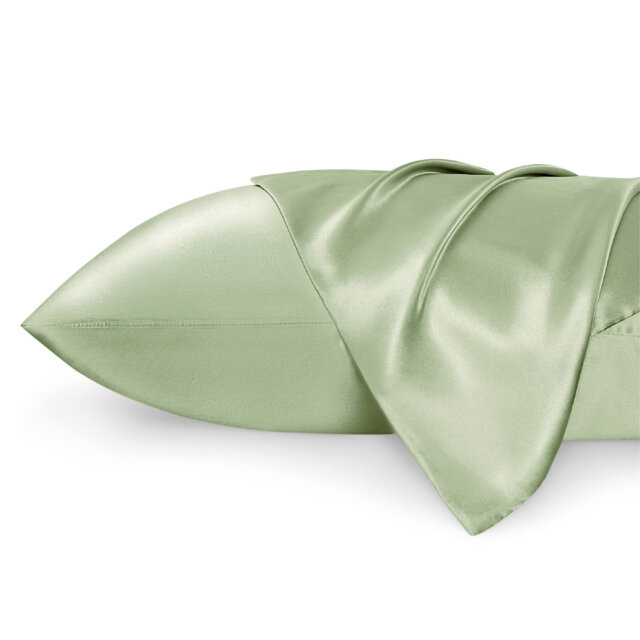 Bedsure Cooling Satin Pillowcase Envelope Closure(Set Of 2)