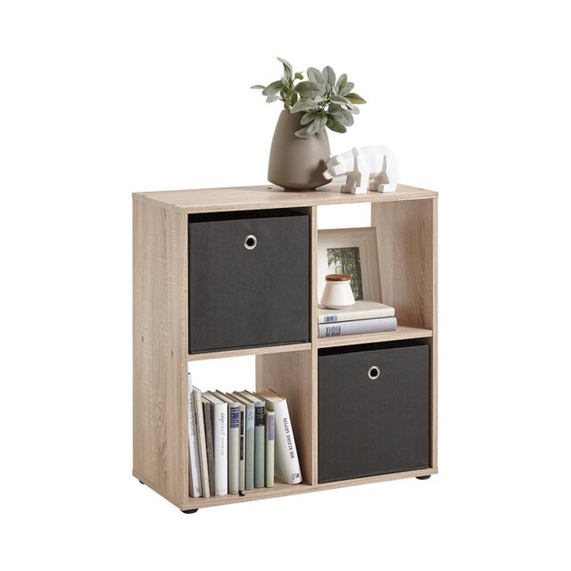 Pruett 70.1cm W Holzwerkstoff Cube Bookcase