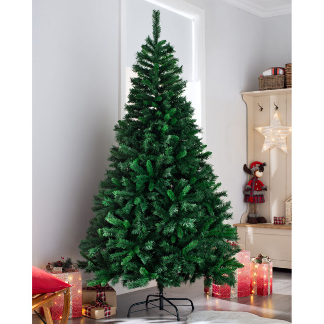 Mixed Pine Green Artificial Christmas Tree with Stand
