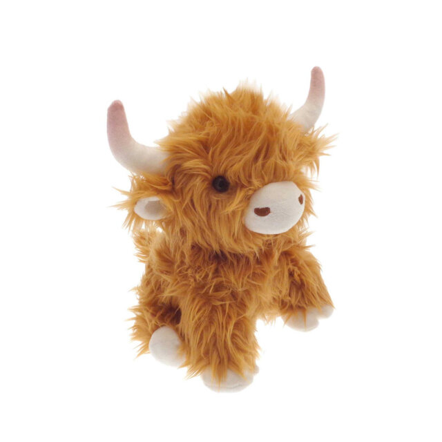 Kampala Hill Highland Cow Brown Door Stop