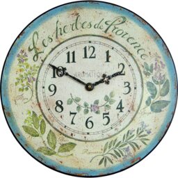 Talence Herbes de Provence Wall Clock - 36cm