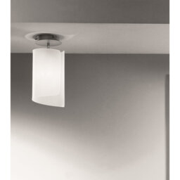 Papiro Glass Semi Flush Mount
