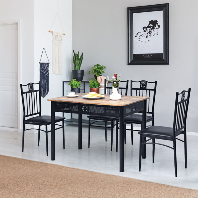 Leming 4 - Person Dining Set