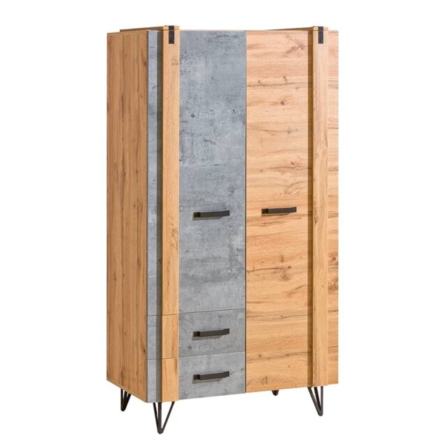 Rockwell 2 Door Wardrobe