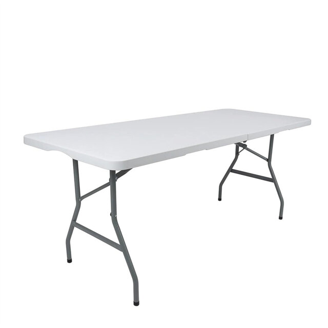 Rectangular Outdoor Picnic Table - 180 cm W 70 cm D