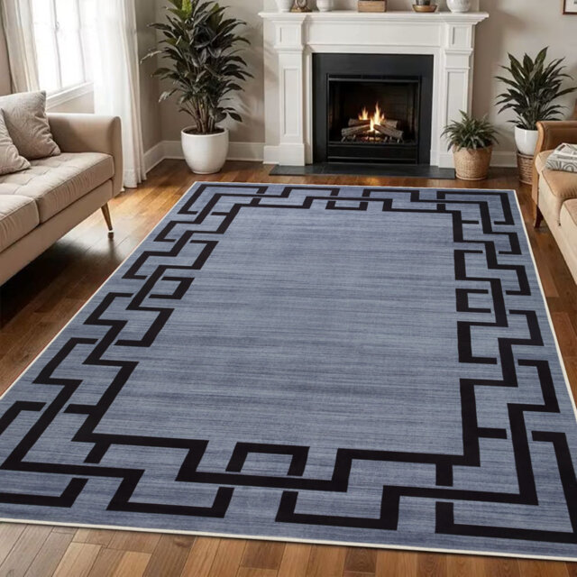 Luxury Printed Area Rugs Non-Slip Floor Carpet Multi-Color & Size Options