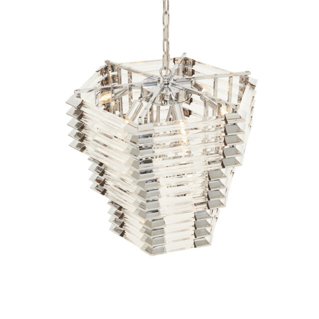 Amberjack 12 - Light Crystal Chandelier