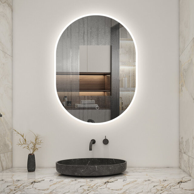 Burkell Oval Mirror