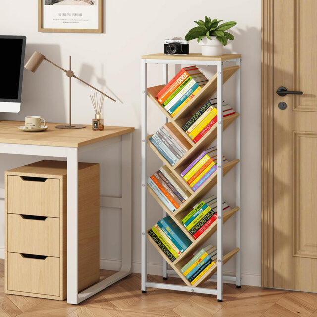 37.5cm W Metal Standard Bookcase