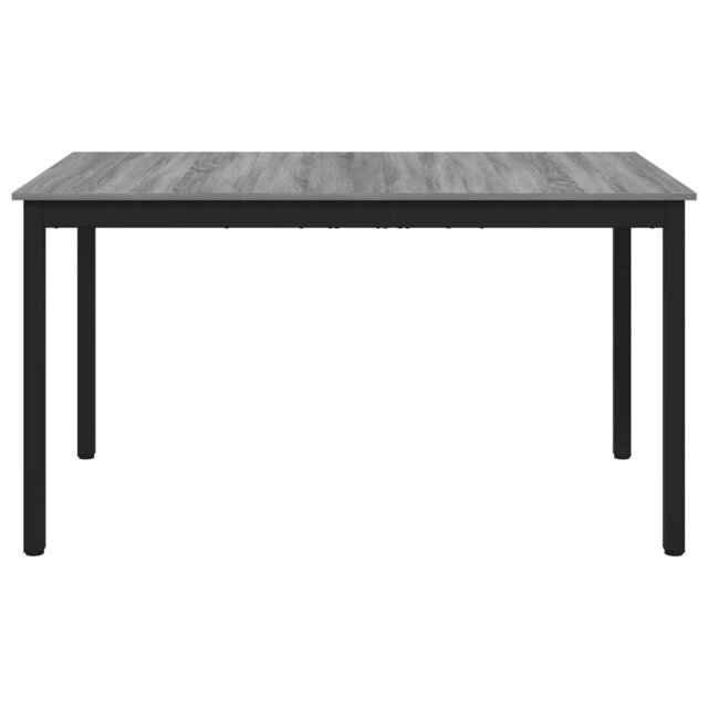 Metal Base Dining Table