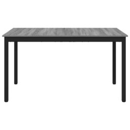 Metal Base Dining Table