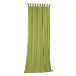 Newbury 67% Polyester And 33% Cotton Room Darkening Single Curtain Panel