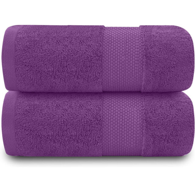 Miami Standard Cotton 700 GSM Bathroom Towel Set, Ultra Soft, Plush & Highly Absorbent Hand Towels, Bath Towels & Bath Sheets