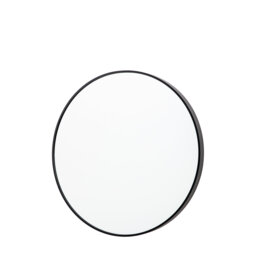Lottie Round Metal Framed Wall Mounted Accent Mirror
