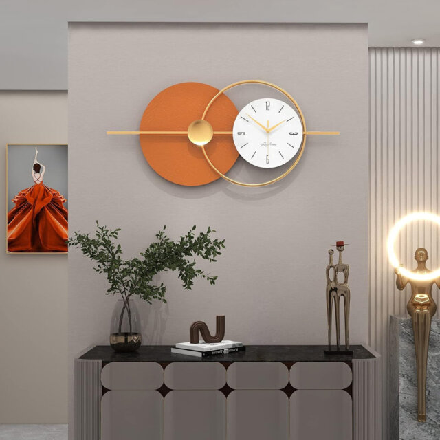 Adontae Iron Wall Clock